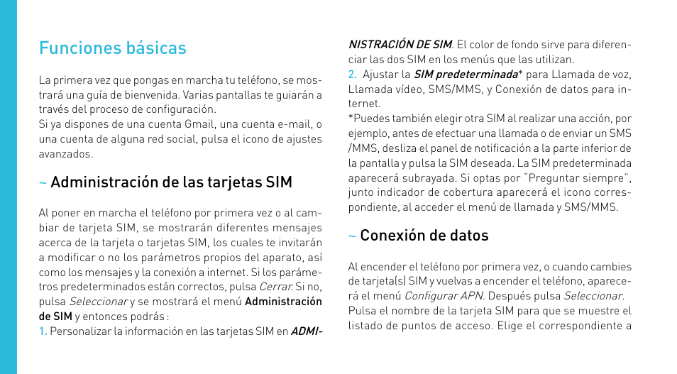Funciones básicas | Wiko CINK SLIM User Manual | Page 92 / 210