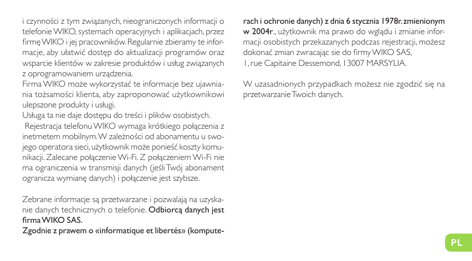 Wiko RIFF User Manual | Page 159 / 164