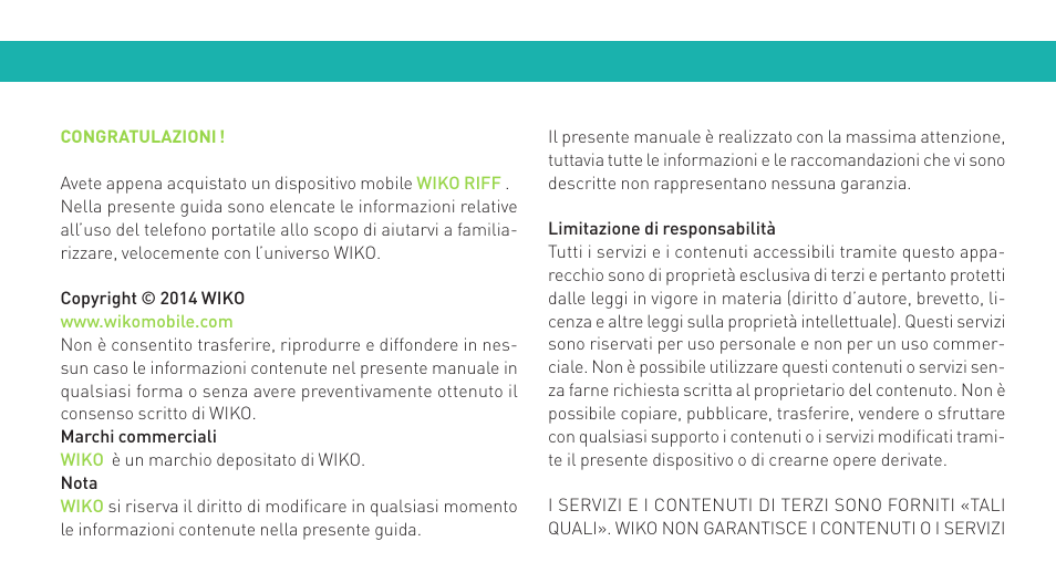 Wiko RIFF User Manual | Page 40 / 164