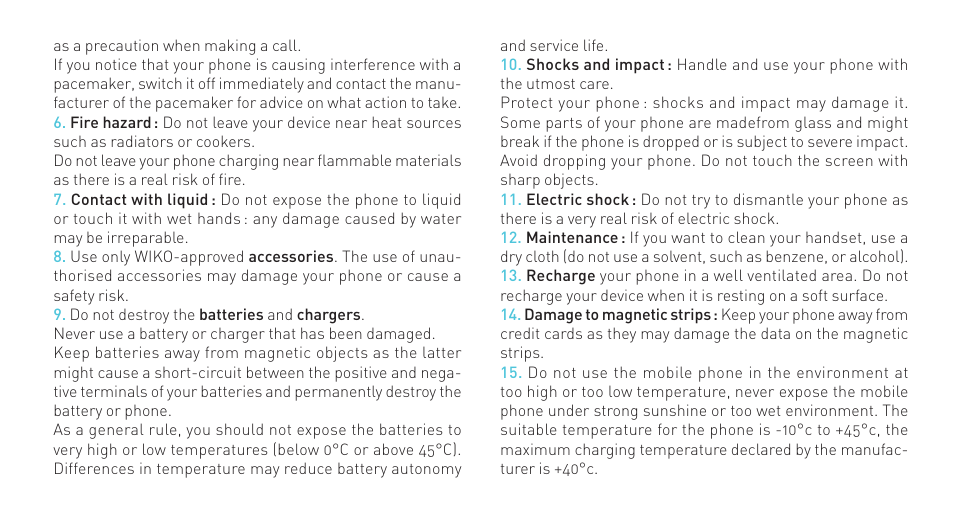 Wiko KAR 3 User Manual | Page 11 / 162