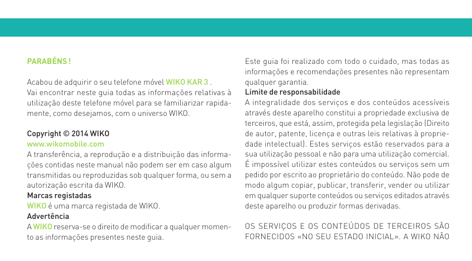 Wiko KAR 3 User Manual | Page 75 / 162