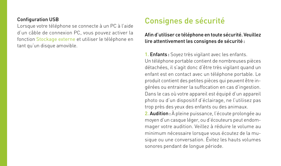 Consignes de sécurité | Wiko MINZ+ User Manual | Page 12 / 148