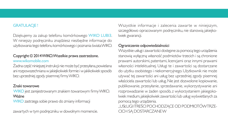 Wiko LUBI 3 User Manual | Page 145 / 162