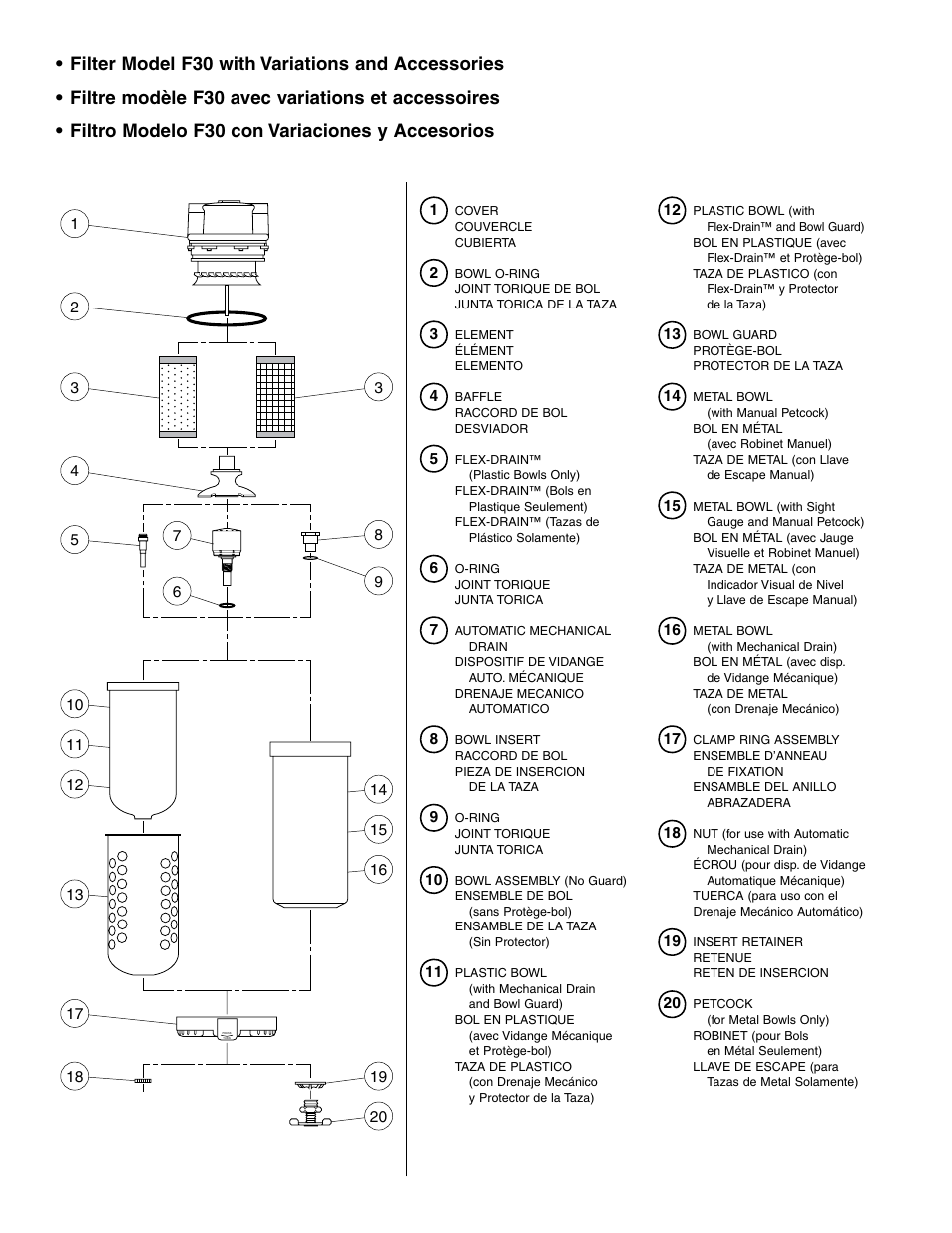 Wilkerson F30 User Manual | Page 4 / 4