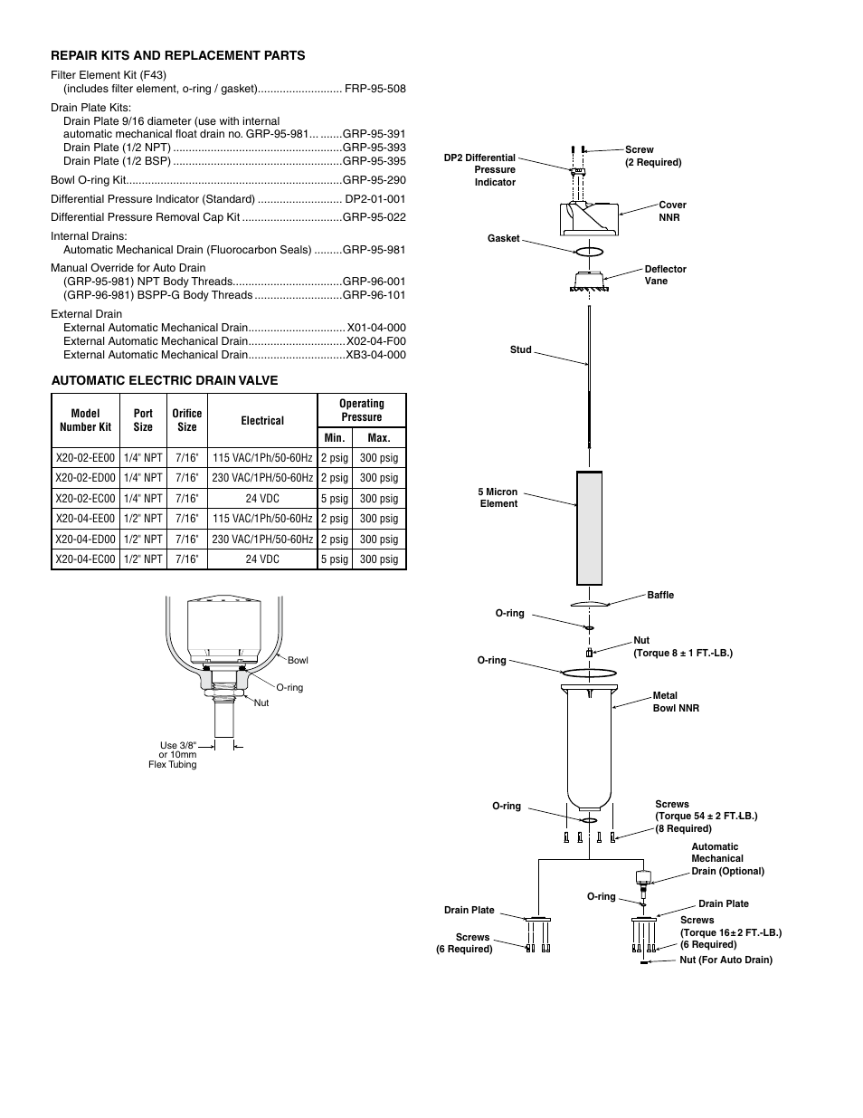 Wilkerson F43 User Manual | Page 2 / 2