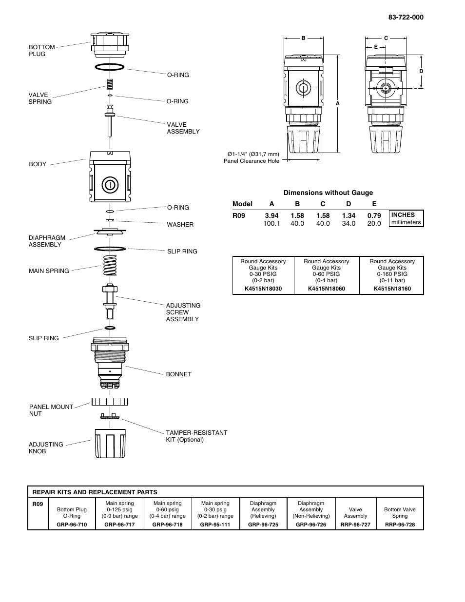 Wilkerson R09 User Manual | Page 2 / 2