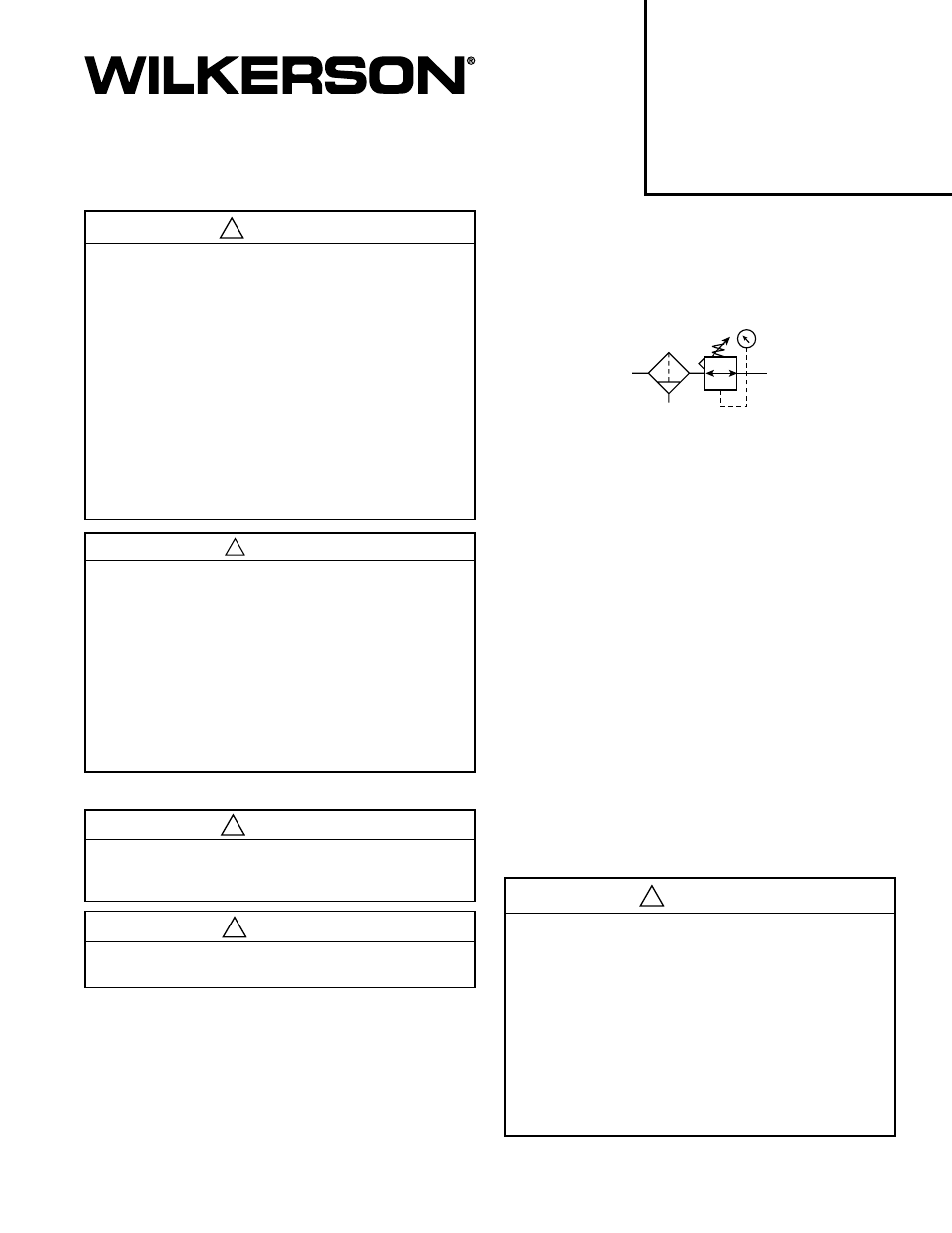 Wilkerson T12 User Manual | 6 pages