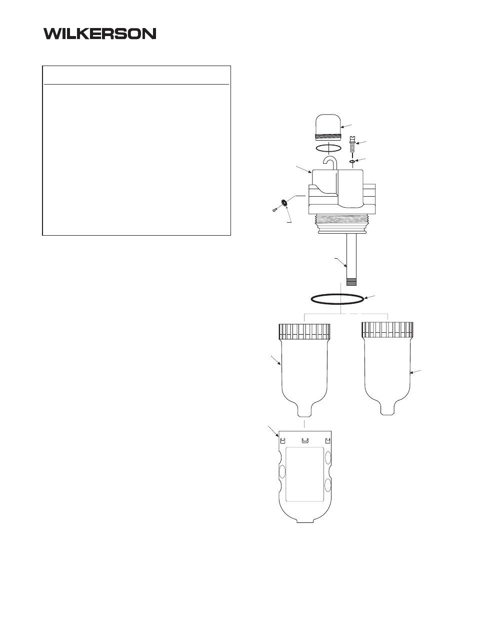 Wilkerson L00 User Manual | 1 page