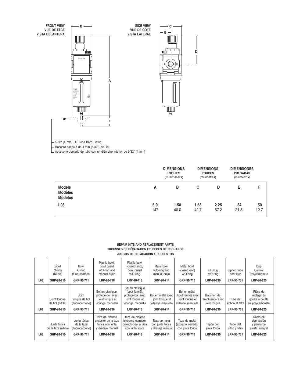 Wilkerson L08 User Manual | Page 3 / 4