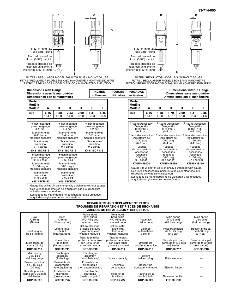 Wilkerson B08 User Manual | Page 7 / 8