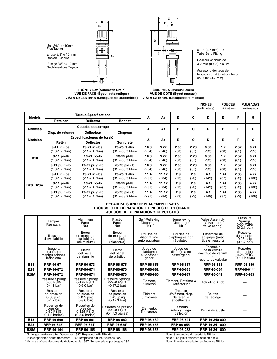 Wilkerson B28A User Manual | Page 7 / 8