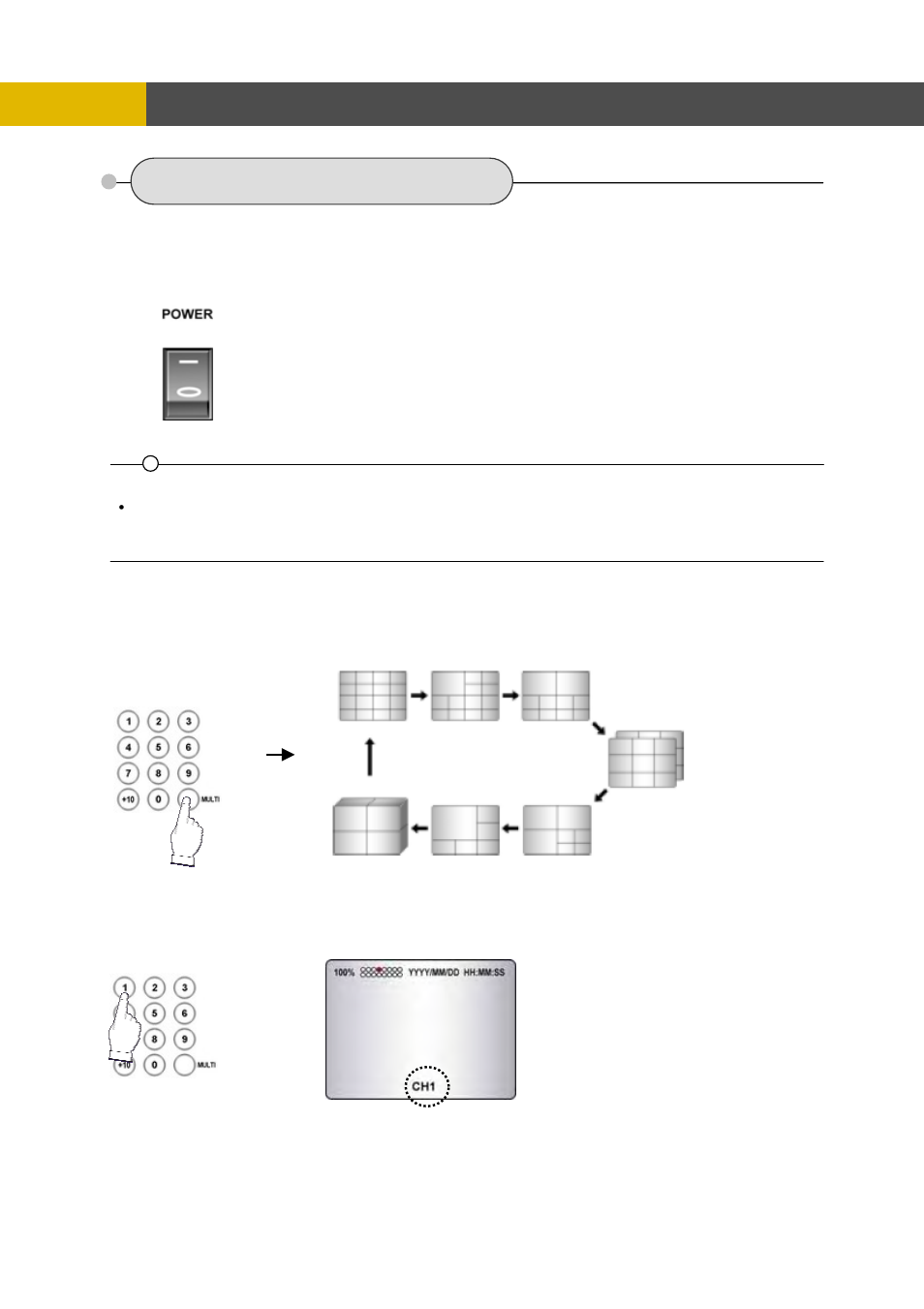 2 front panel controls, Operation | Channel Vision DVR-8N User Manual | Page 18 / 95