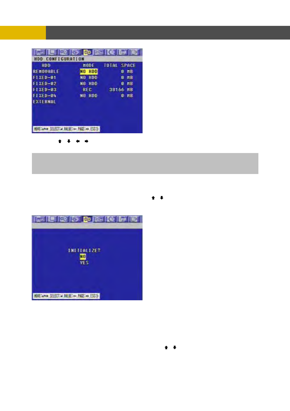 Menu setup | Channel Vision DVR-8N User Manual | Page 59 / 95