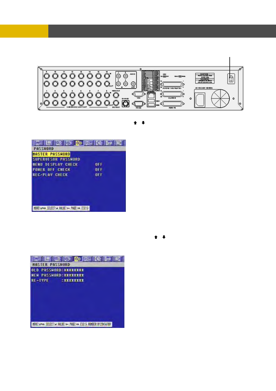Menu setup | Channel Vision DVR-8N User Manual | Page 62 / 95
