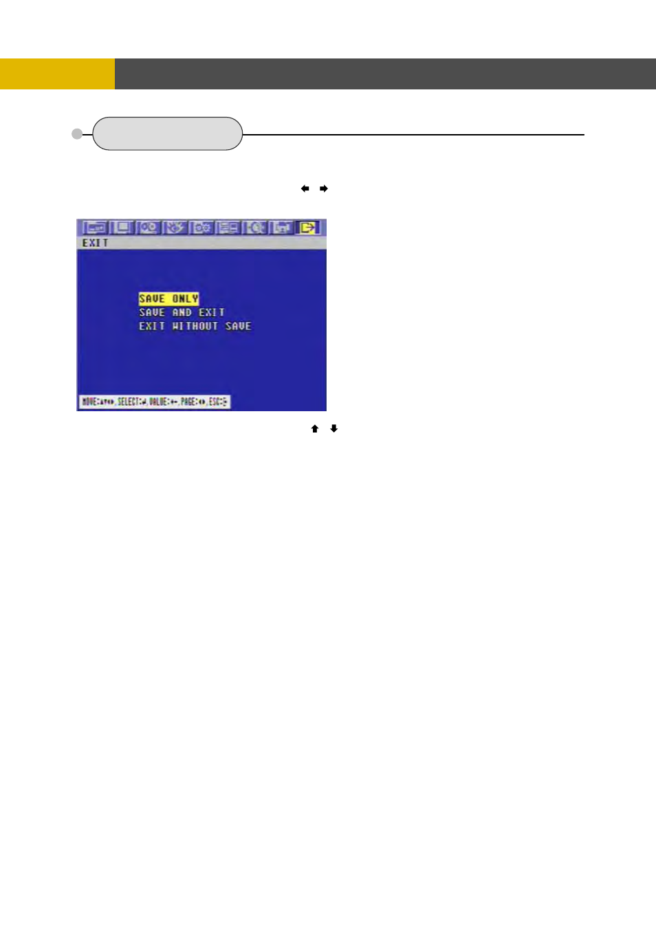 9 exit, Menu setup | Channel Vision DVR-8N User Manual | Page 74 / 95