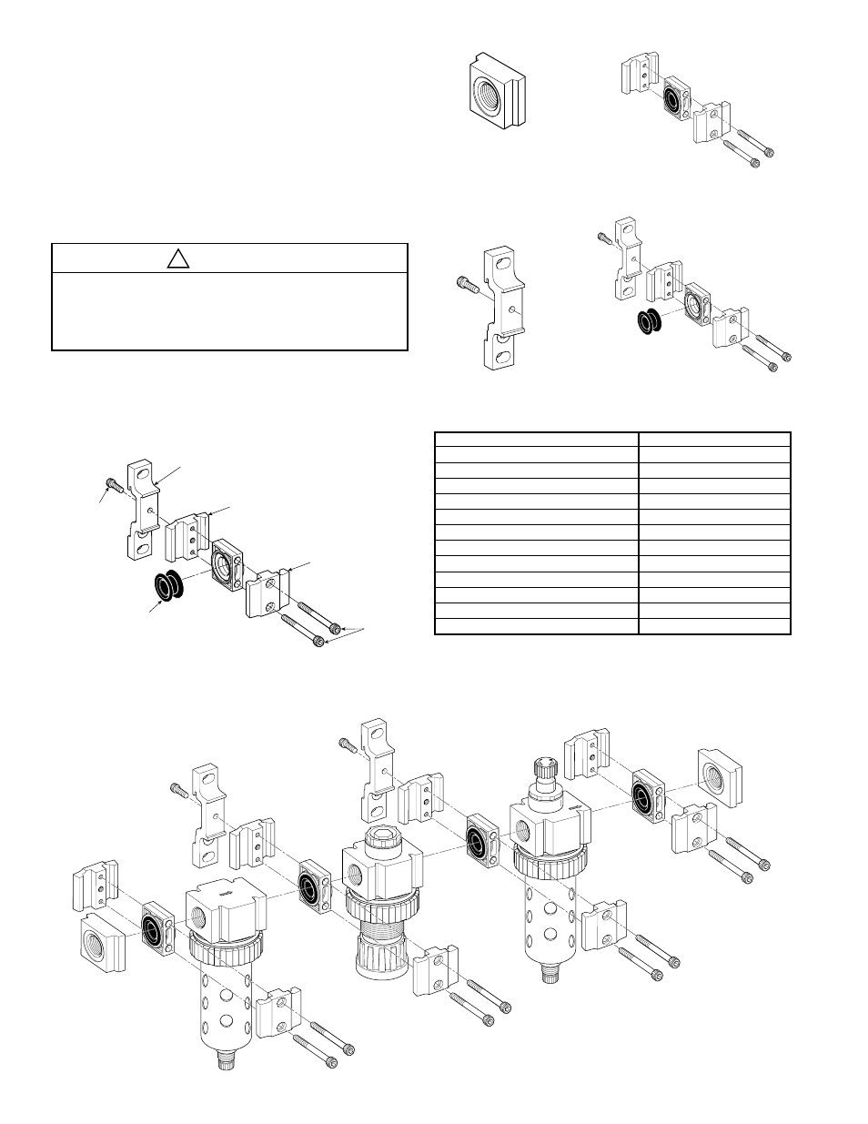 Dépose, Attention, Kits d’intervention offerts | Wilkerson 12 Series Modular Kits User Manual | Page 4 / 6