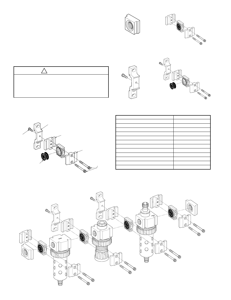 Cómo quitarla, Advertencia, Juegos para servicio disponibles | Wilkerson 12 Series Modular Kits User Manual | Page 6 / 6