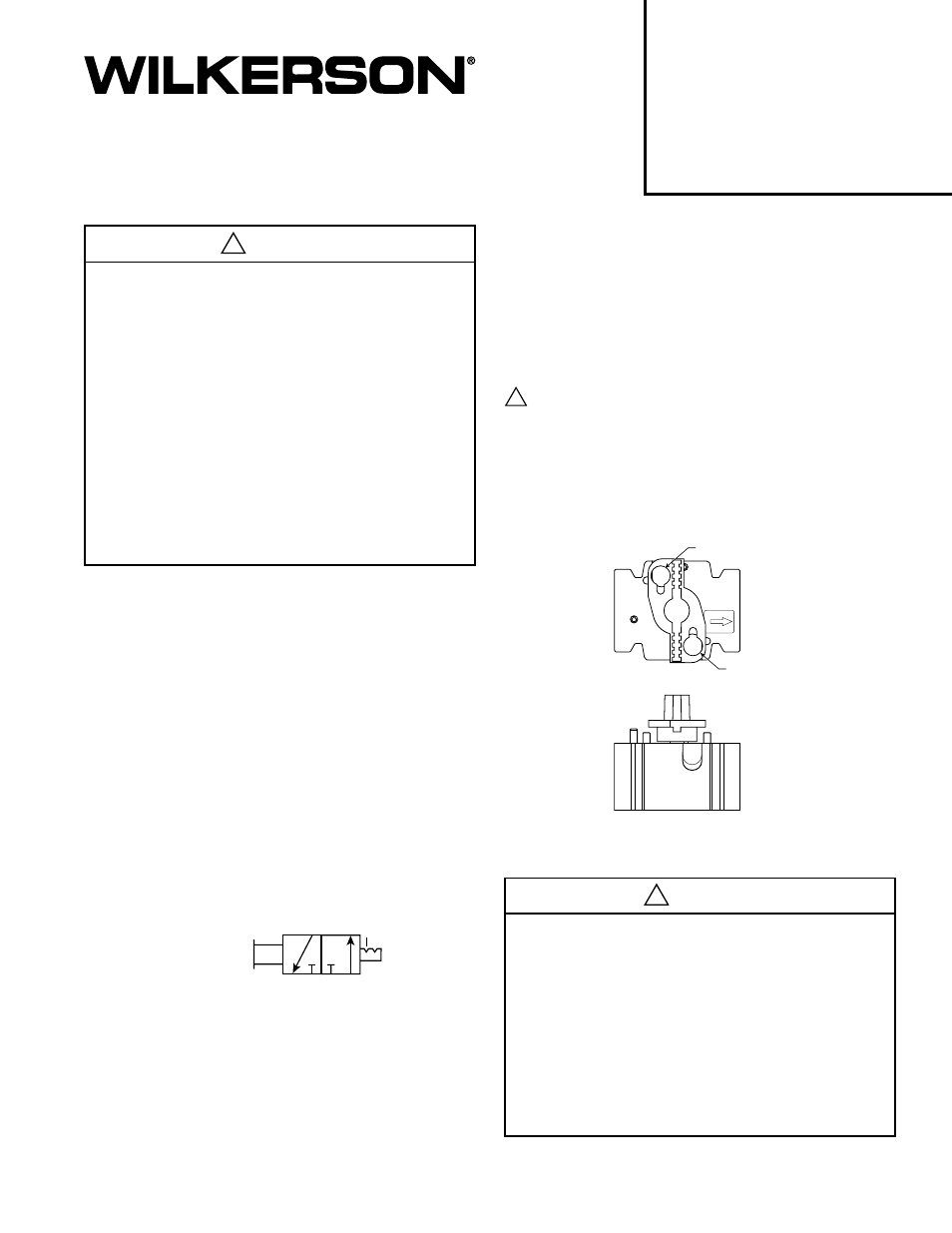 Wilkerson V12 User Manual | 3 pages