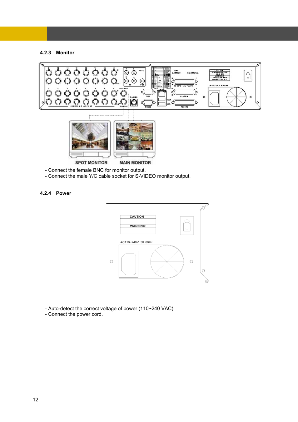 Installation | Channel Vision DVR-4N User Manual | Page 13 / 95