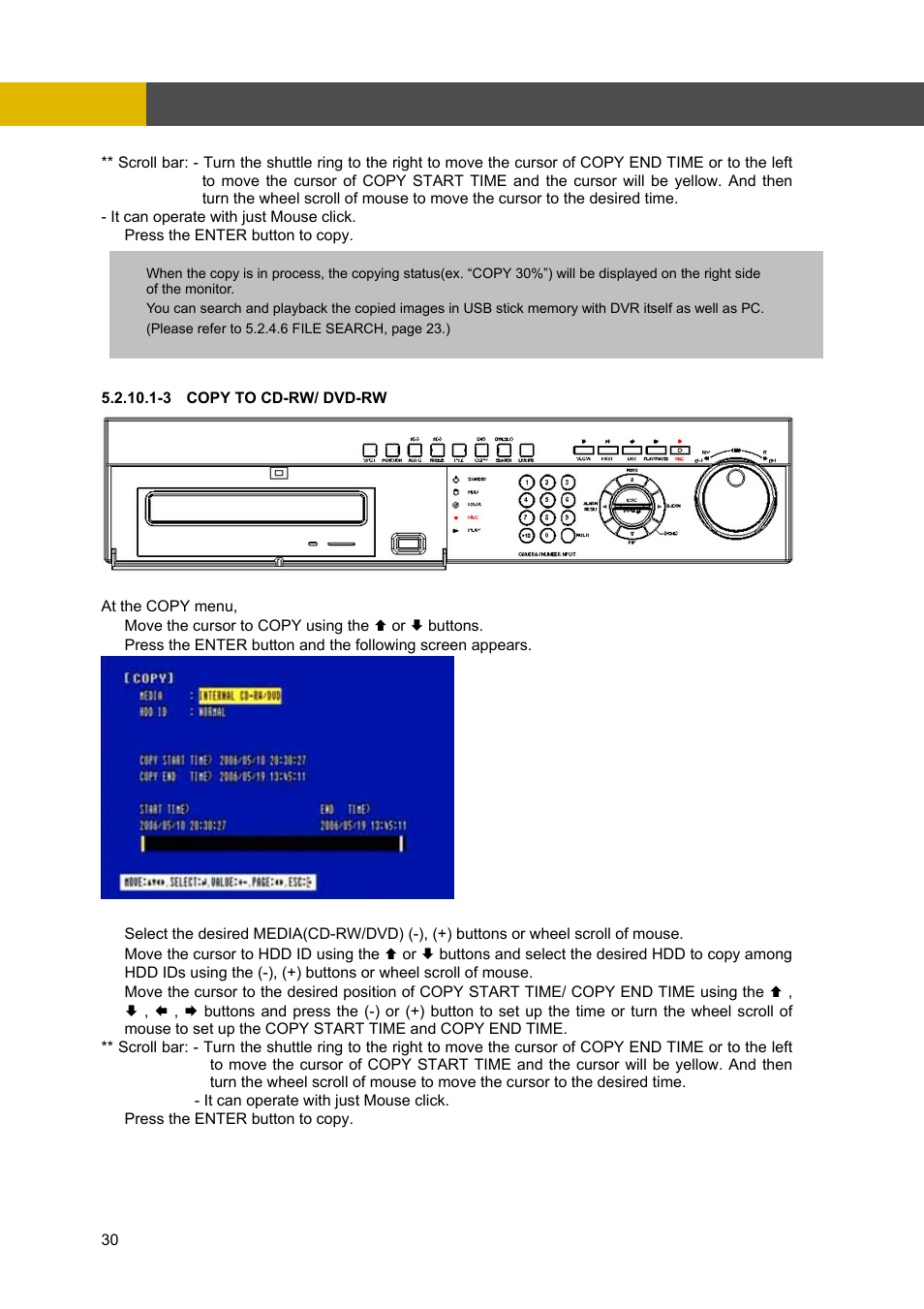 Operation | Channel Vision DVR-4N User Manual | Page 31 / 95