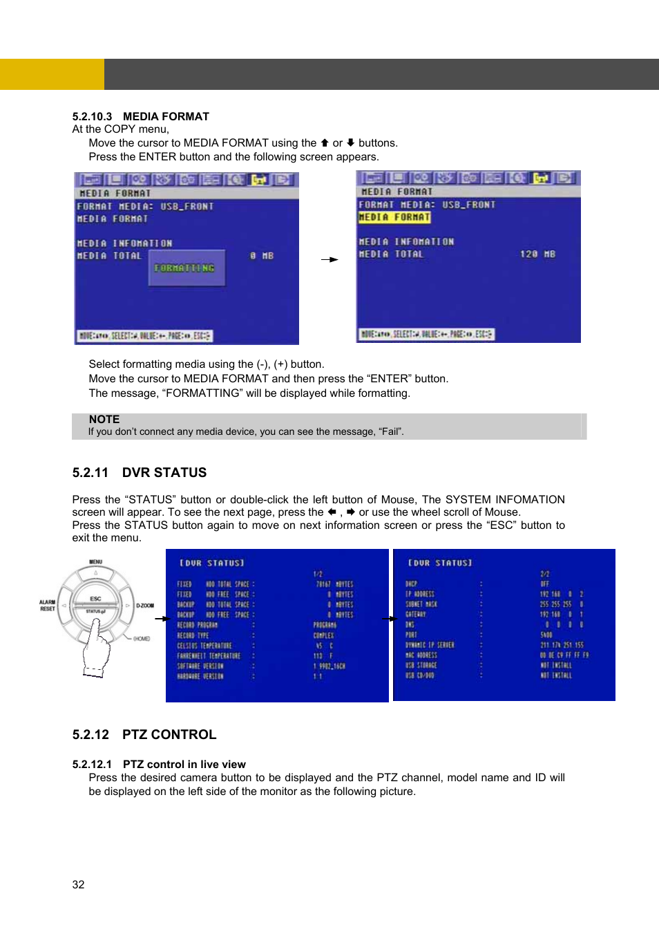 Operation | Channel Vision DVR-4N User Manual | Page 33 / 95