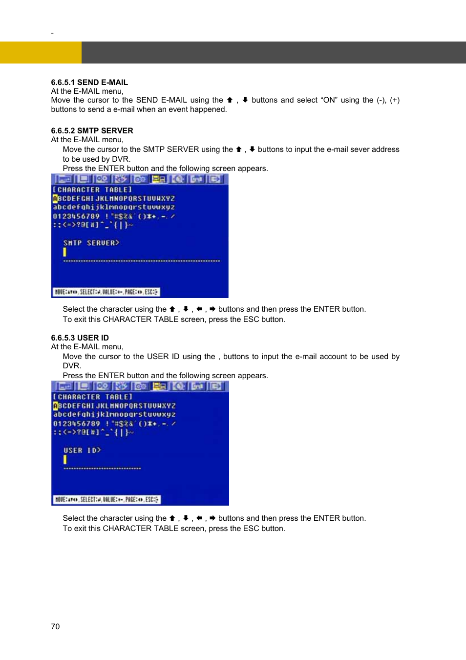 Menu setup, Menu | Channel Vision DVR-4N User Manual | Page 71 / 95