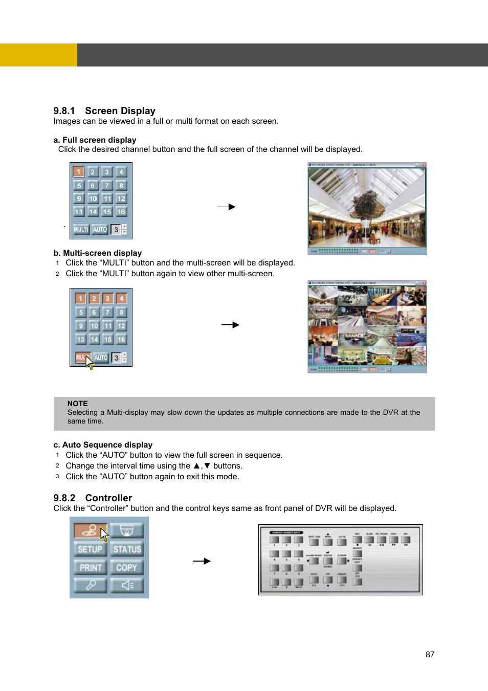 8 control, Network viewer installation | Channel Vision DVR-4N User Manual | Page 88 / 95