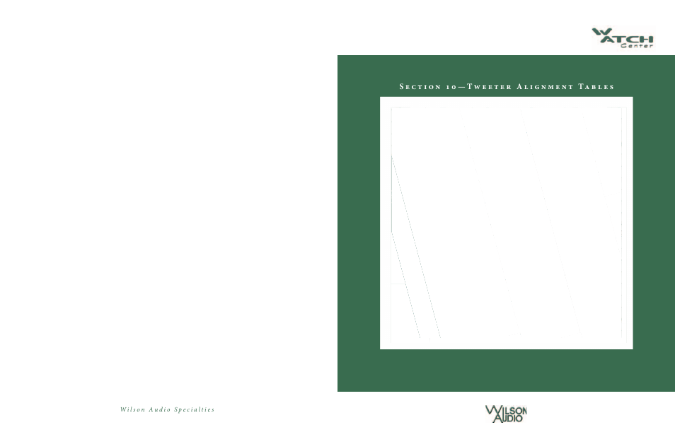 Wilson Audio WATCH Center Series 3 User Manual | Page 47 / 54
