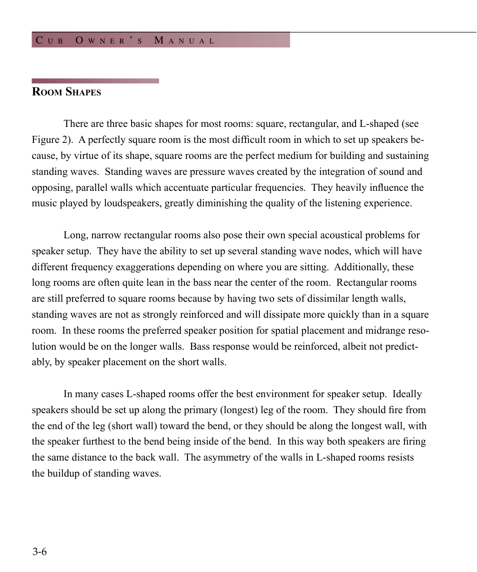 Wilson Audio Cub Series 2 User Manual | Page 28 / 64