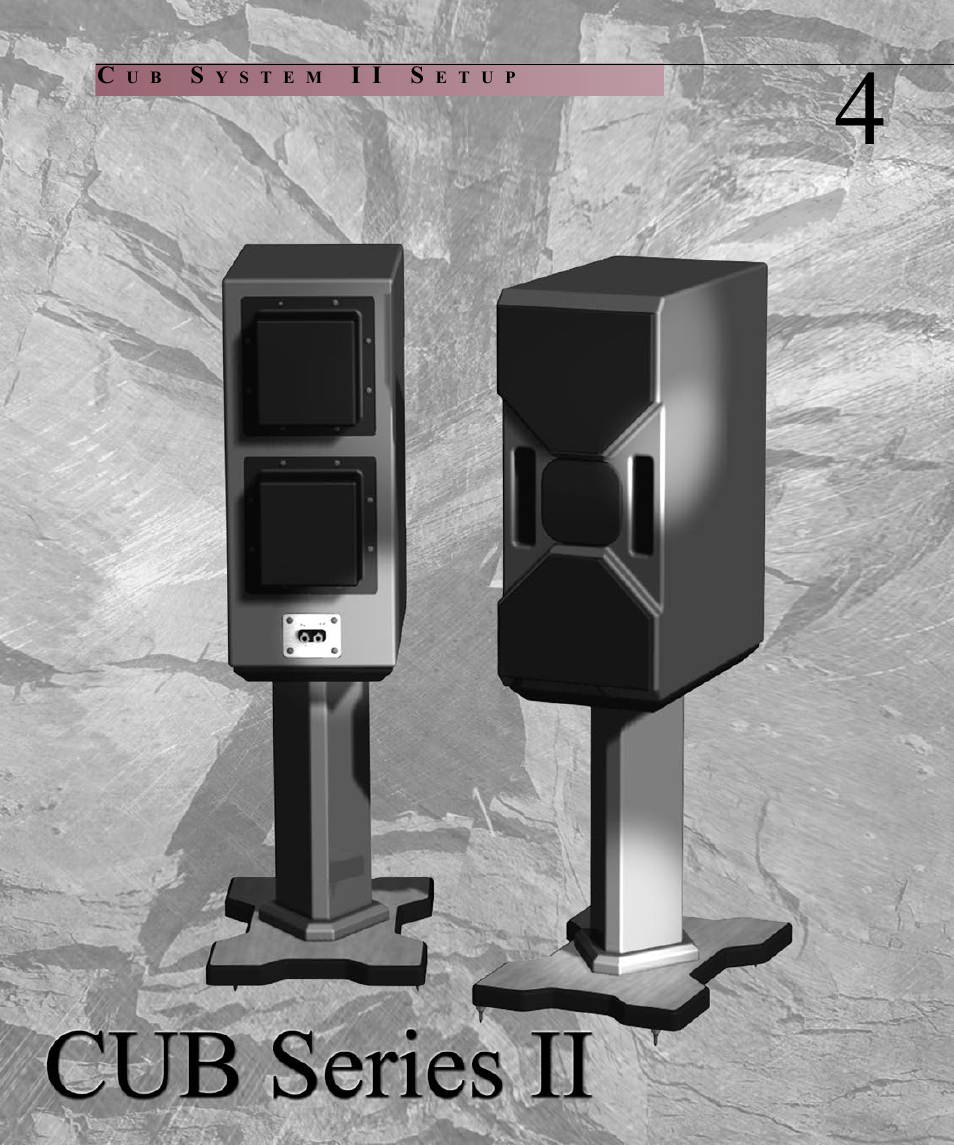 Wilson Audio Cub Series 2 User Manual | Page 35 / 64