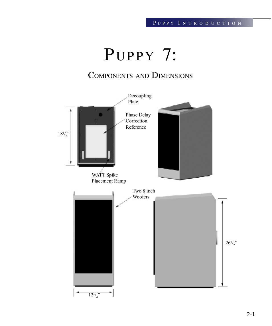 Uppy | Wilson Audio WATT Series 7 User Manual | Page 29 / 66