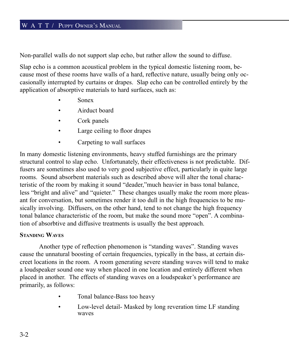 Wilson Audio WATT Series 7 User Manual | Page 38 / 66