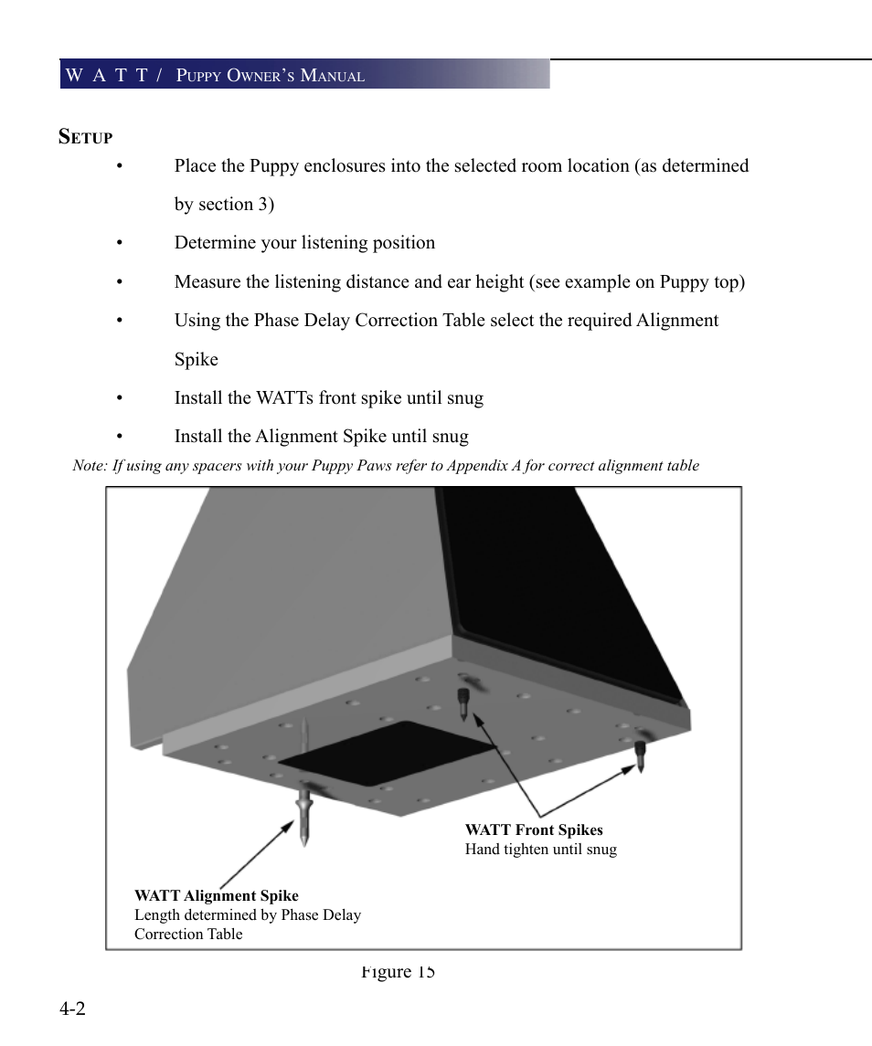 Wilson Audio WATT Series 7 User Manual | Page 56 / 66