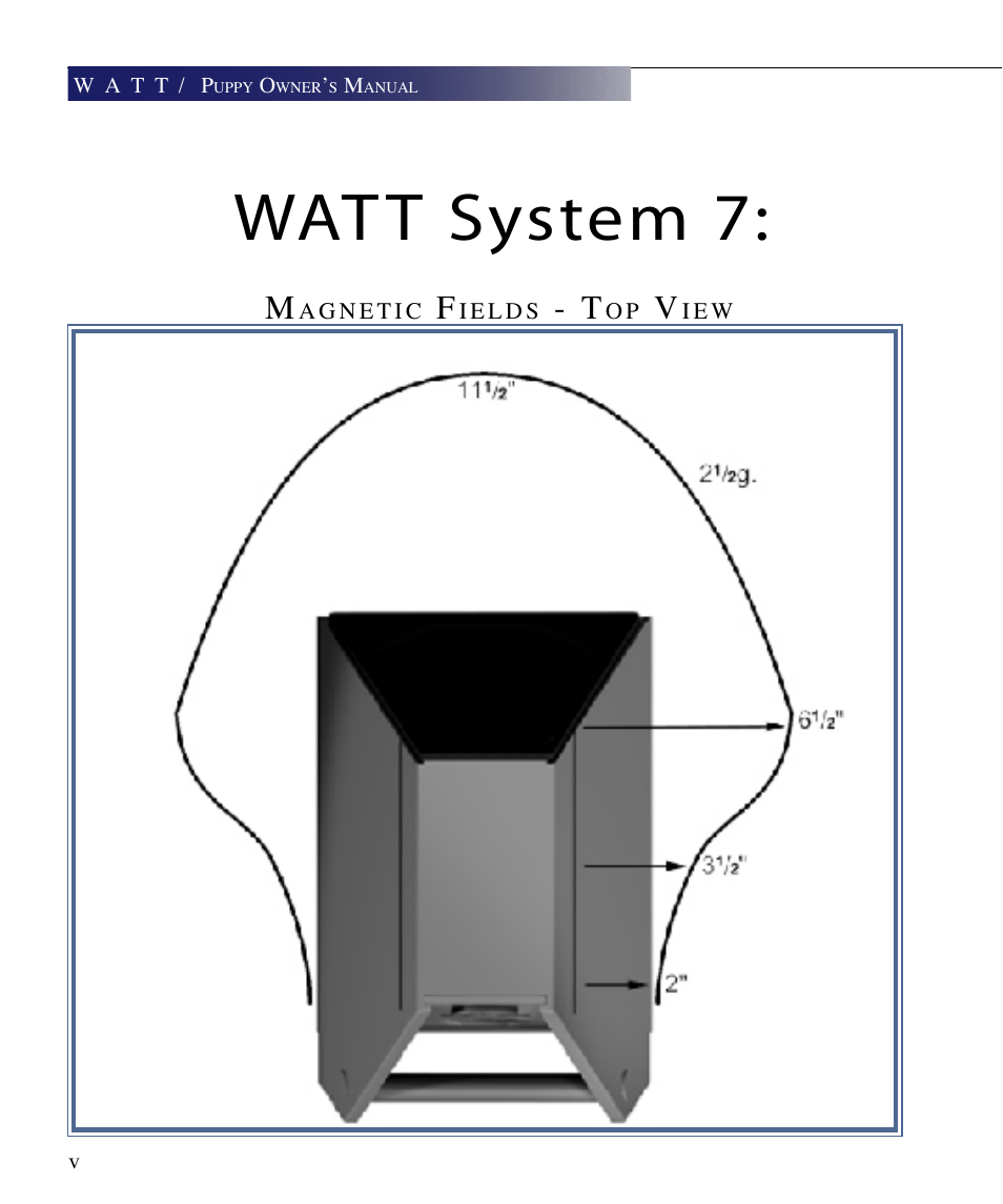 Wat t system 7 | Wilson Audio WATT Series 7 User Manual | Page 8 / 66