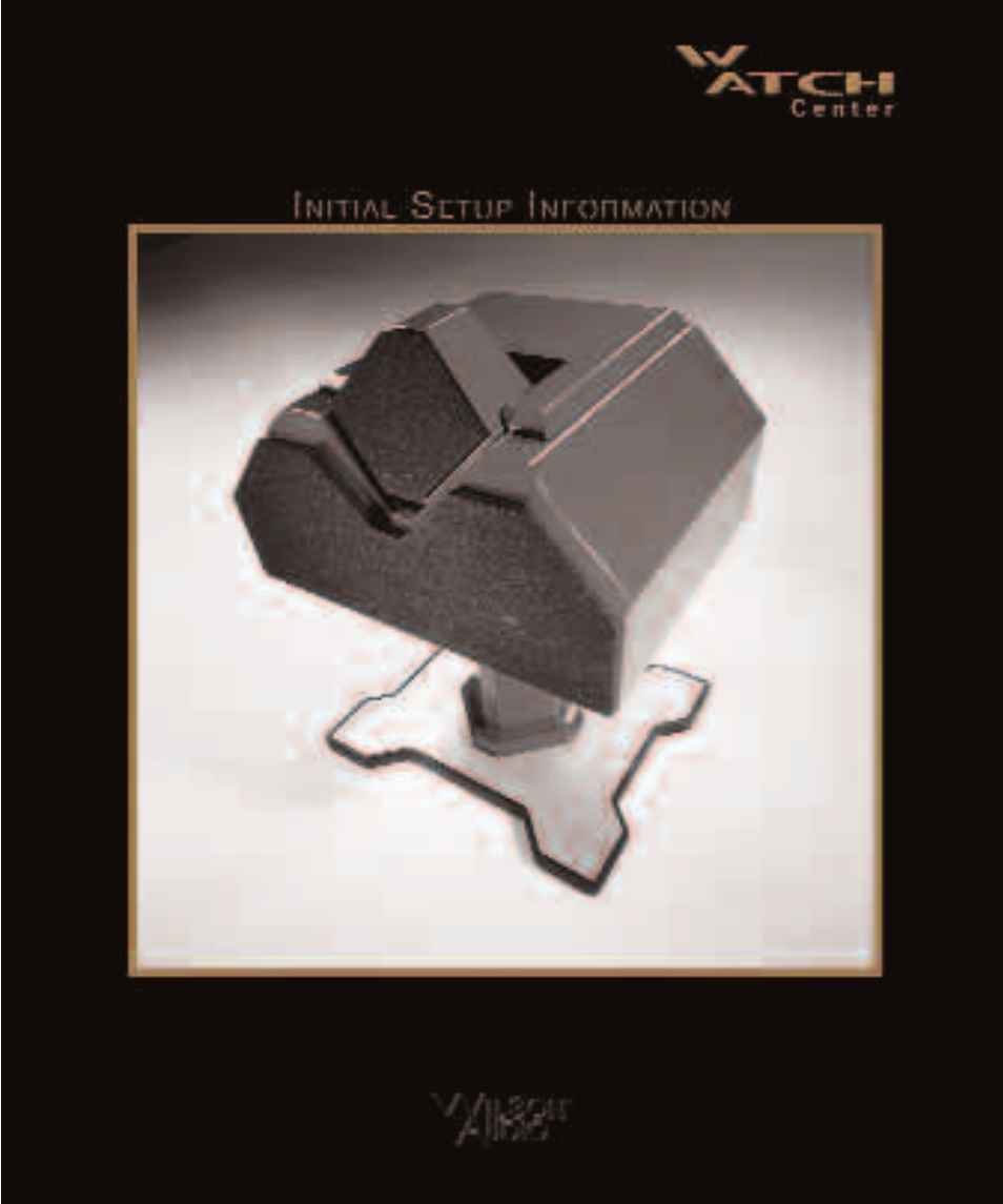 Wilson Audio WATCH Center Channel Series 1 User Manual | Page 31 / 121