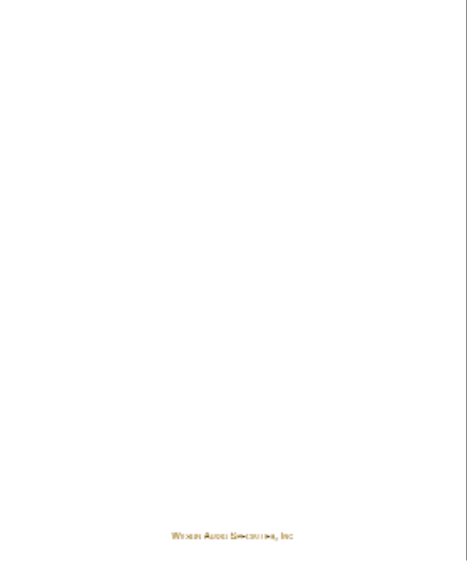 Wilson Audio WATCH Center Channel Series 1 User Manual | Page 92 / 121