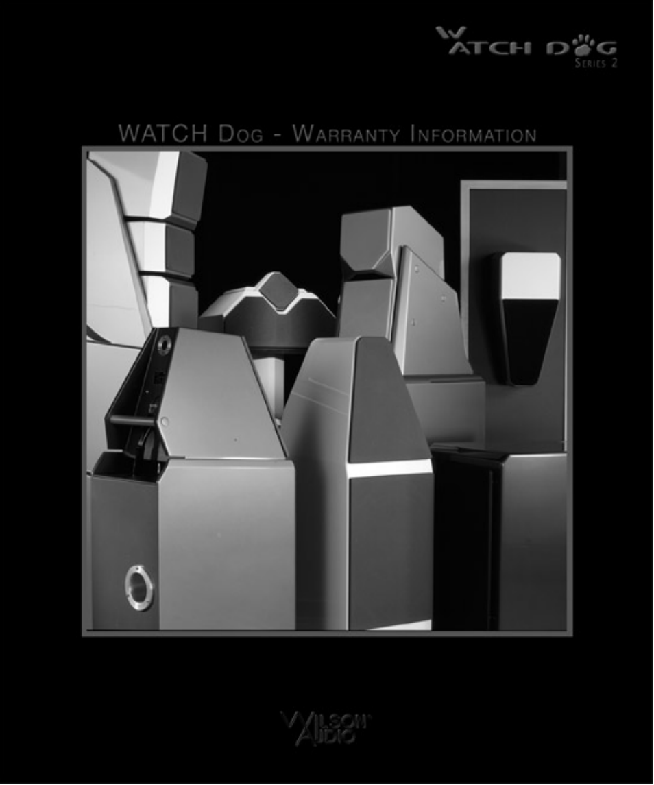 Wilson Audio WATCH Dog Subwoofer Series-2 User Manual | Page 81 / 87