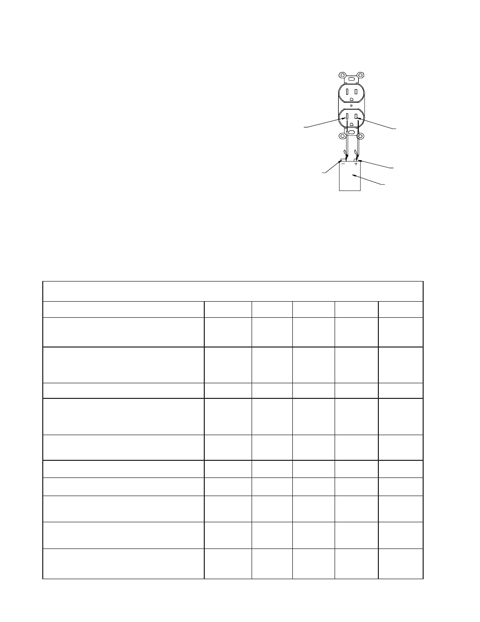 Field flashing procedures, Generator resistance table #1 | Winco Rotating Field Design Troubleshooting Guide User Manual | Page 4 / 4