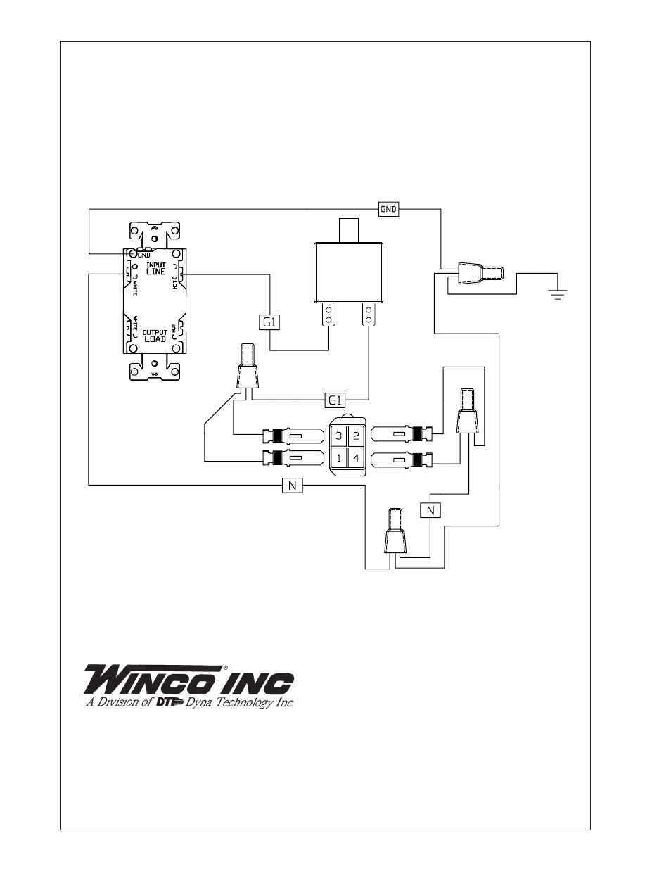Wiring diagram | Winco W3000H User Manual | Page 12 / 12