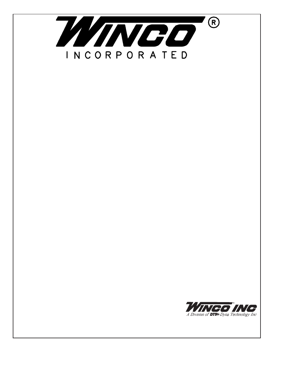 Winco CSAW6010DEX/C User Manual | Page 12 / 12