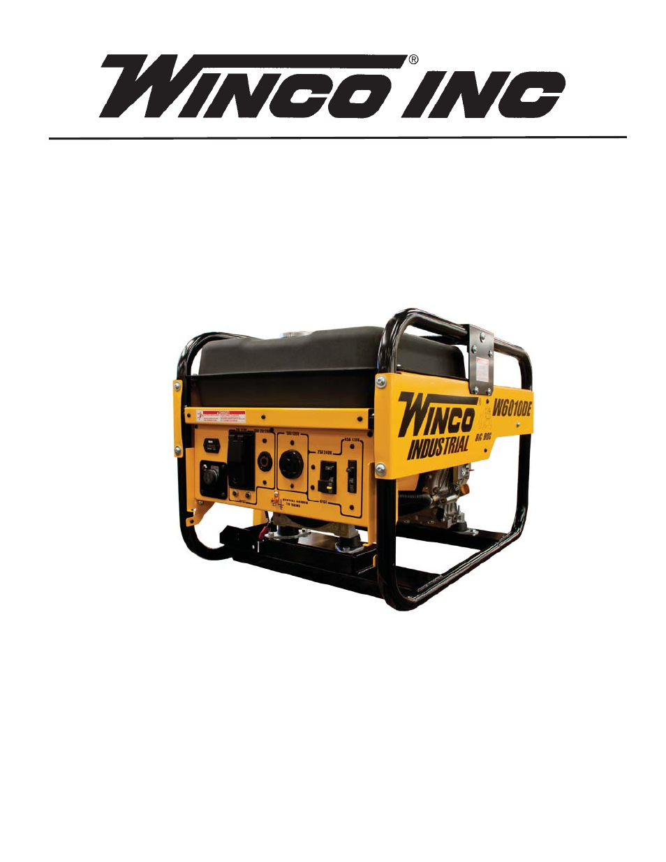 Winco W6010DE/G User Manual | 16 pages