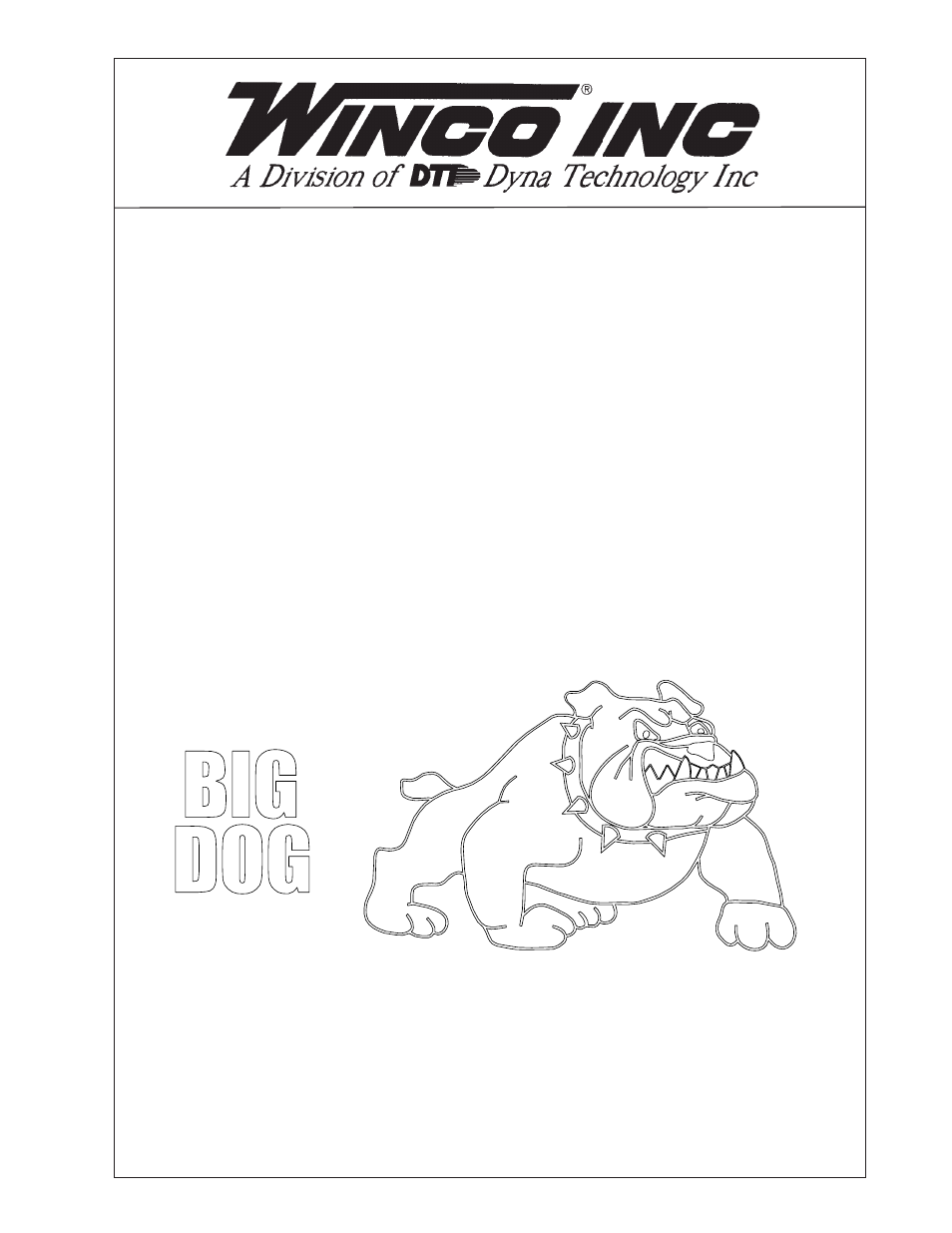 Winco WL12000HE User Manual | 12 pages