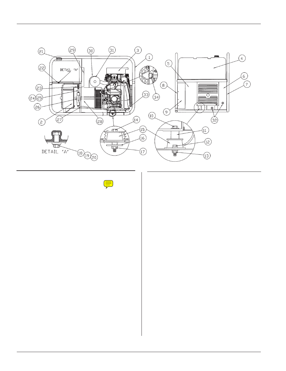 Engine generator assembly | Winco WL18000VE/B User Manual | Page 10 / 12