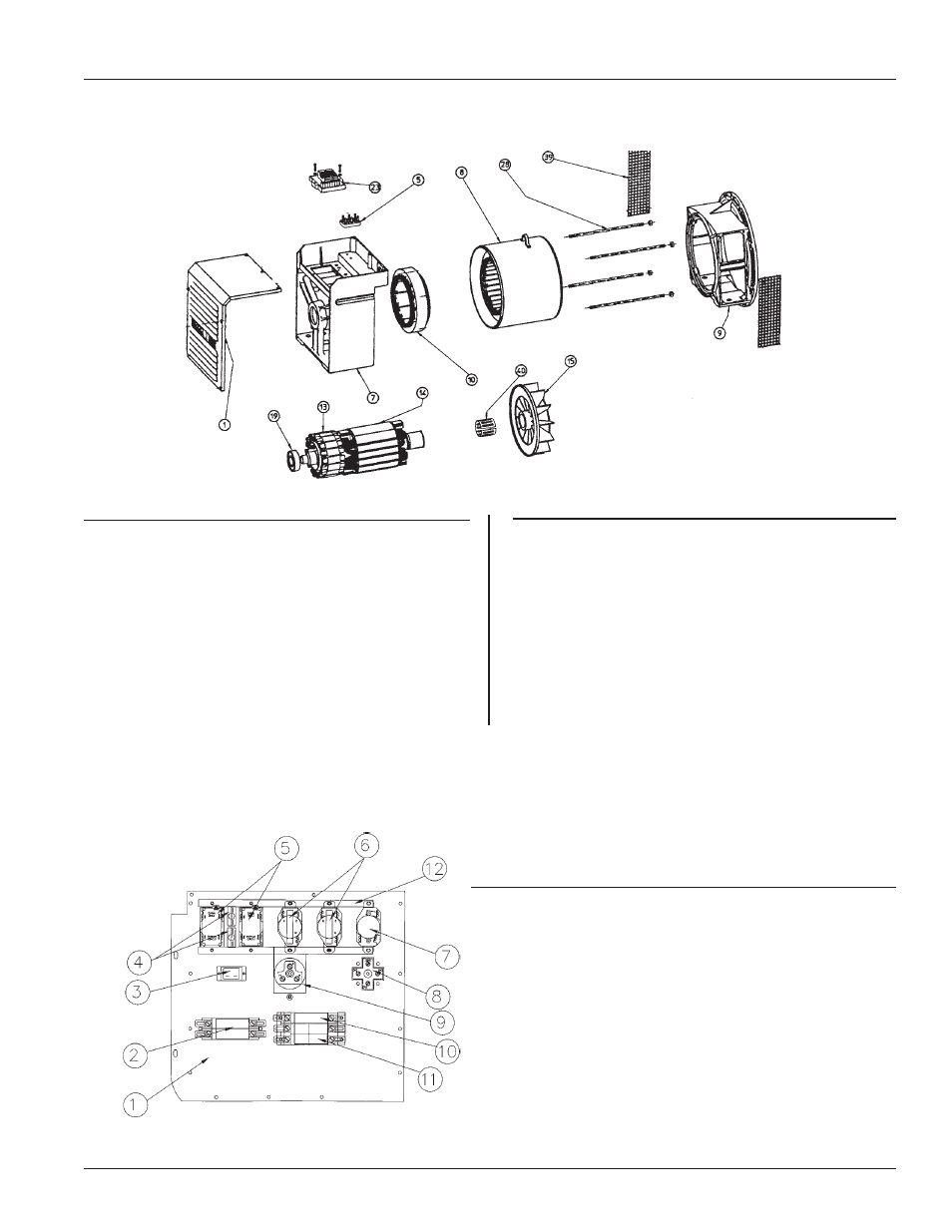 Receptacle panel assembly, Generator assembly | Winco WL18000VE/B User Manual | Page 11 / 12