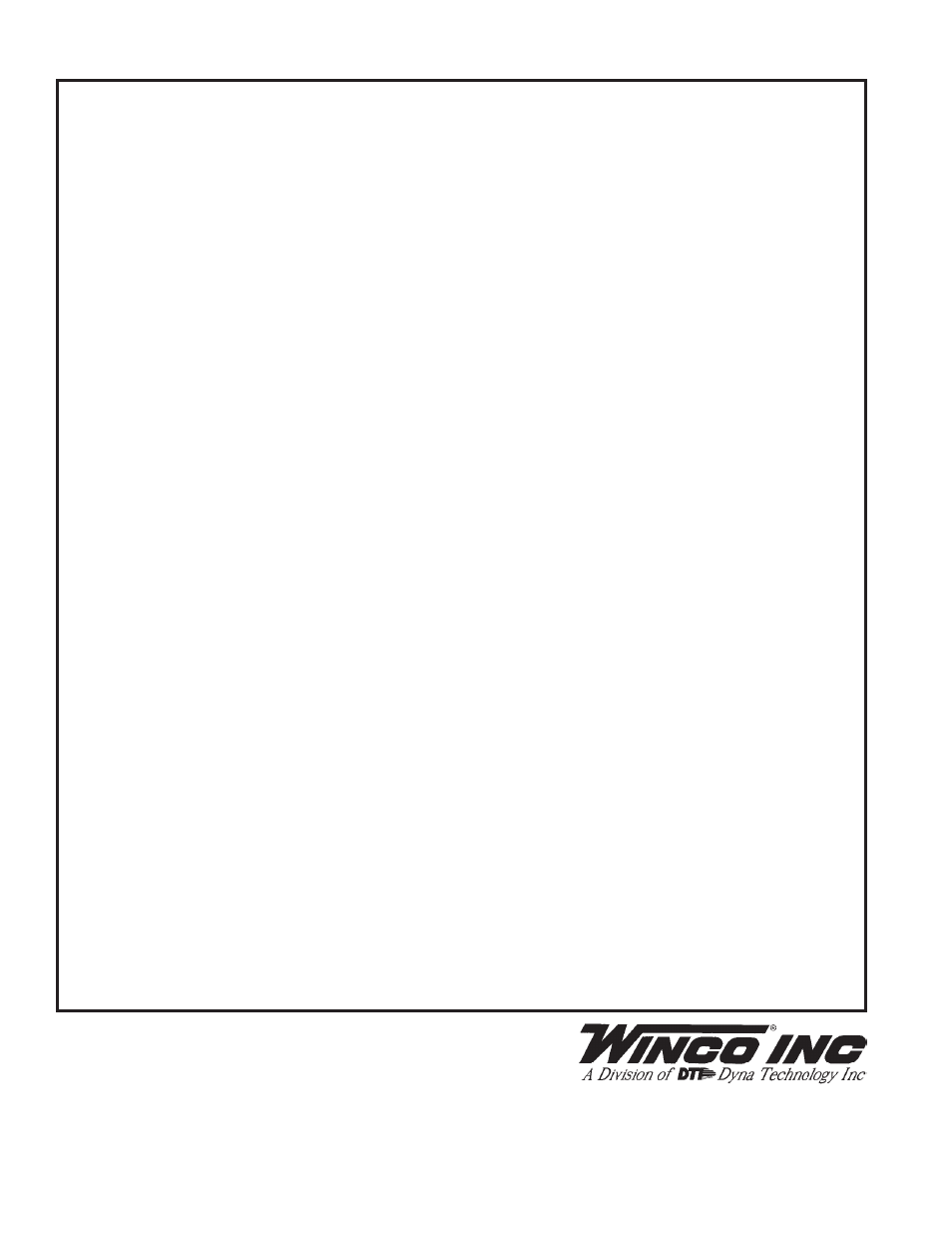 Winco, inc, Limited warranty | Winco WL18000VE/B User Manual | Page 12 / 12
