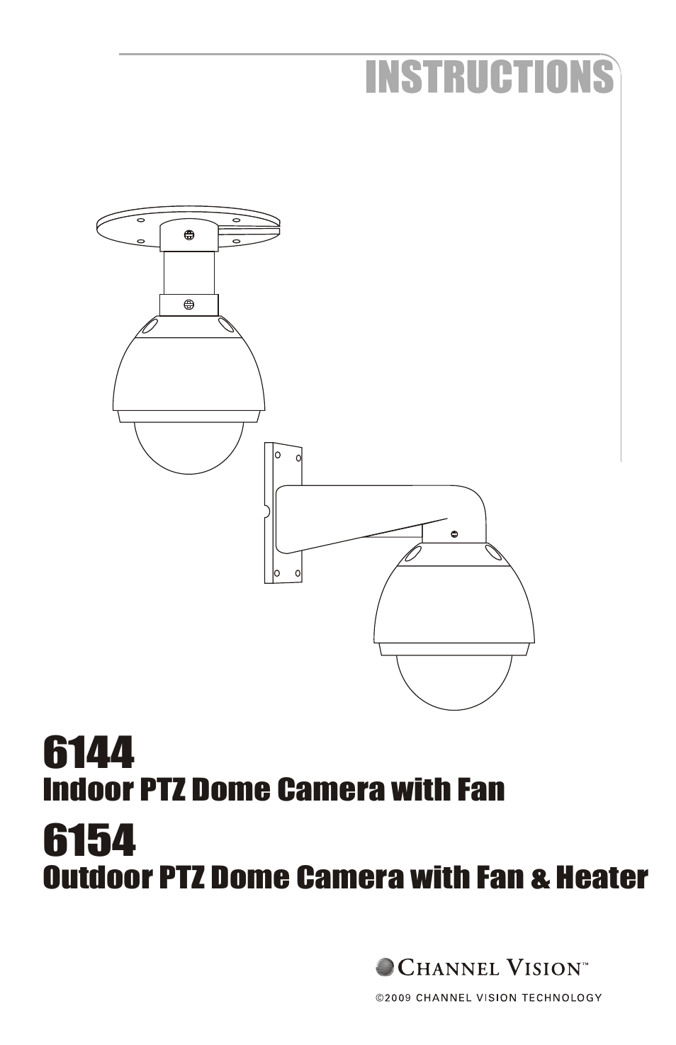 Channel Vision 6144 User Manual | 8 pages