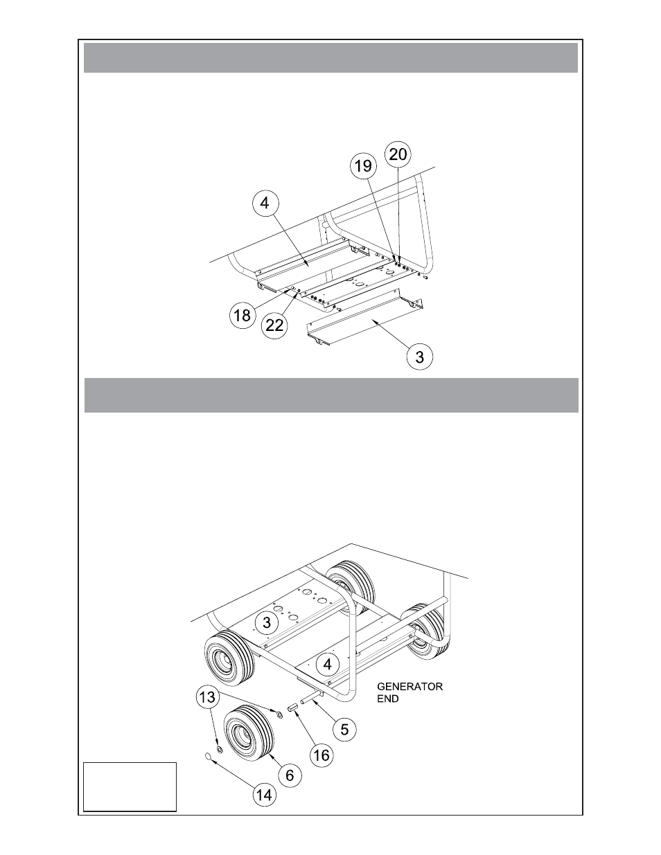 Step 4 step 5 | Winco 4-Wheel Dolly Kit Assembly Instructions for 12kW Gen-Sets User Manual | Page 4 / 4