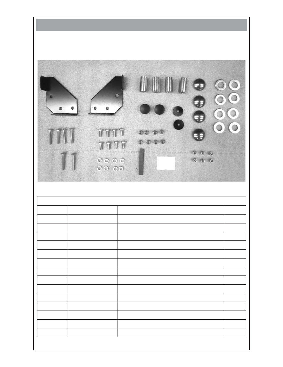 Step 1 | Winco 4-Wheel Dolly Kit Assembly Instructions for WL18000VE User Manual | Page 2 / 4