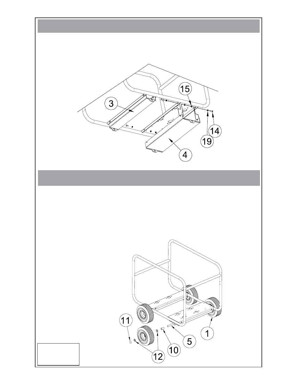 Step 4 step 5 | Winco 4-Wheel Dolly Kit Assembly Instructions for WL18000VE User Manual | Page 4 / 4