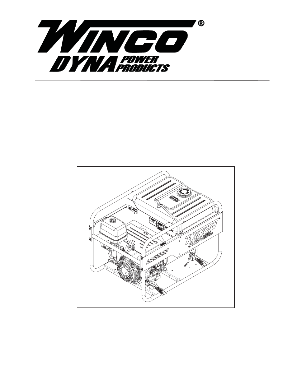 Winco DL6000HE/E User Manual | 16 pages